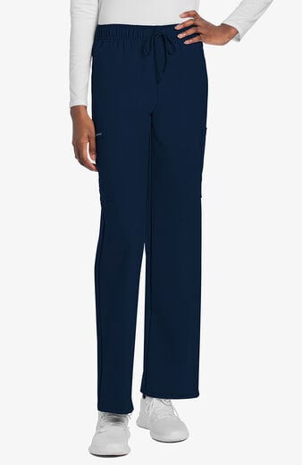 Unisex 3-Pocket Drawstring Straight Leg Scrub Pant Unisex 3-Pocket Drawstring Straight Leg Scrub Pant