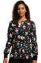 Clearance Women's Different Tune Print Scrub Jacket, , large