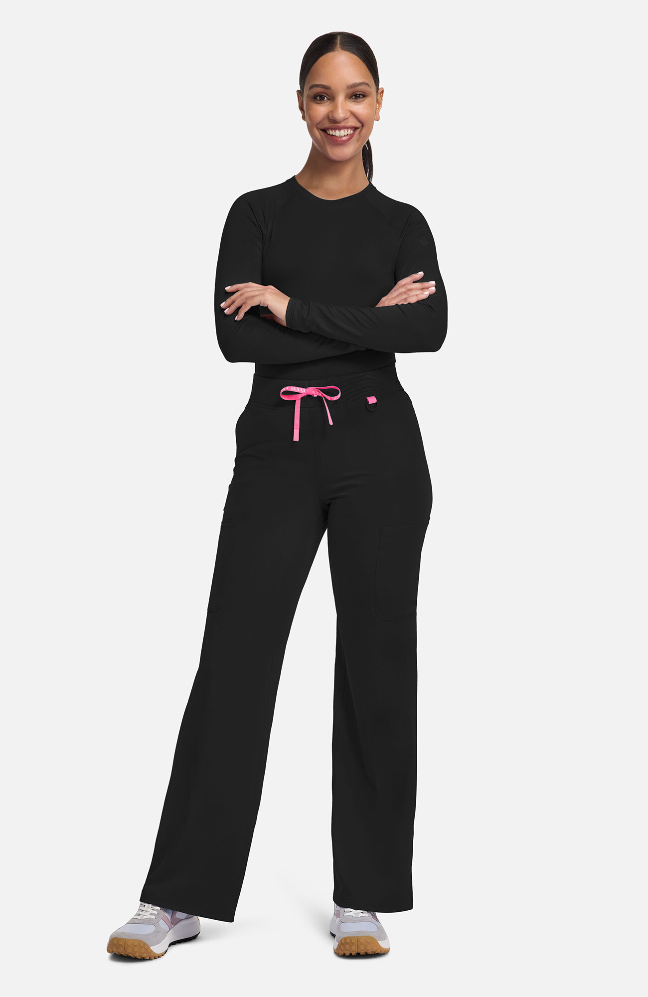 Women's Wide Leg Pull On Scrub Pant