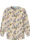Clearance Scrub H.Q. by Women's Crew Neck Floral Print Jacket, , large