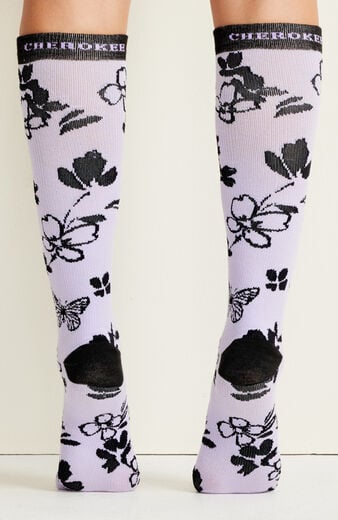Women's Knee High 10-15 mmHg Print Support Sock Women's Knee High 10-15 mmHg Print Support Sock