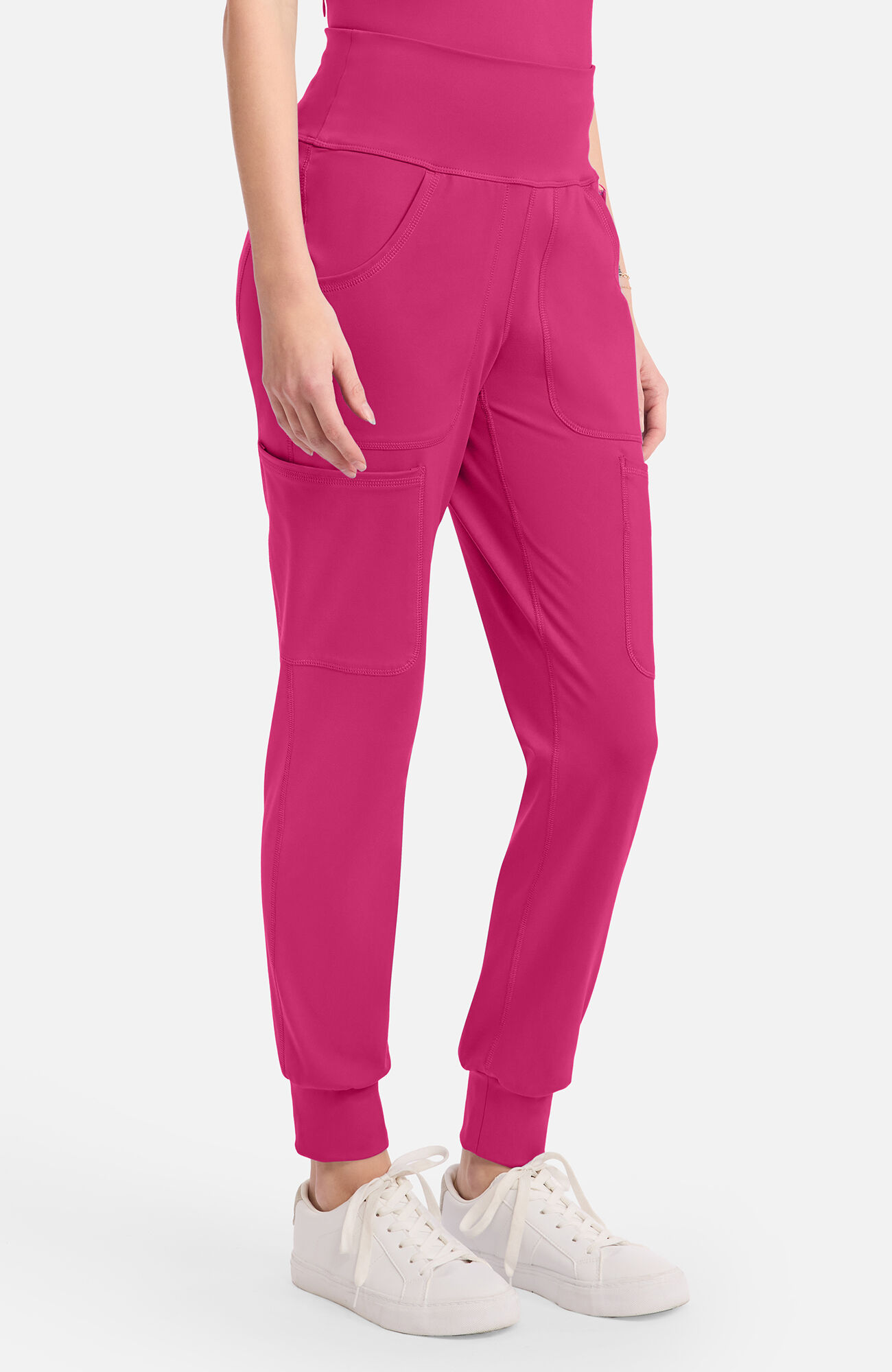 Women's Knit 5-Pocket Jogger Scrub Pant, , large