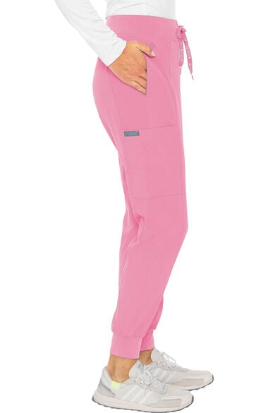 Women's Zip Pocket Scrub Top & Jogger Scrub Pant Set, , large