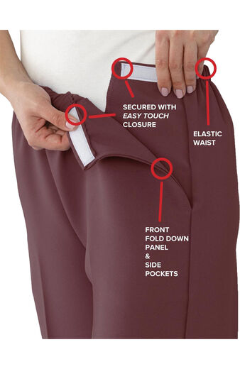 Silvert's Women's Side Closure Knit Pant