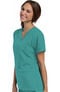 Clearance Women's 4-Pocket V-Neck Classic Fit Solid Scrub Top, , large