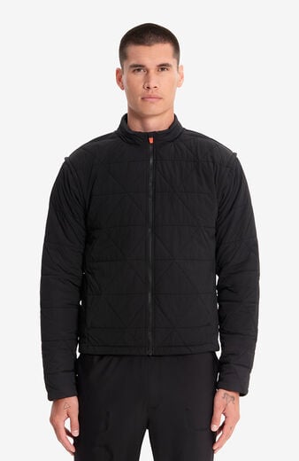 Men's Convertible Zip Front Puffer Jacket Men's Convertible Zip Front Puffer Jacket