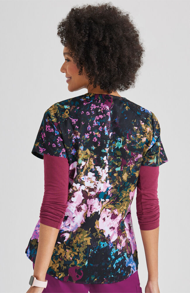 Grey's anatomy 2024 print scrub tops