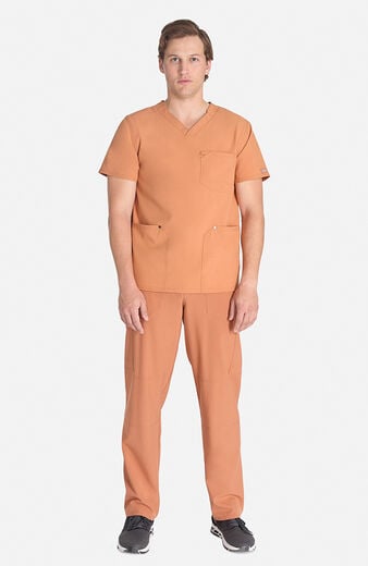 Men's V-Neck Scrub Top Men's V-Neck Scrub Top