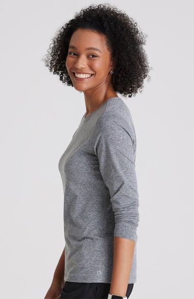 Women's Accelerate Long Sleeve Underscrub T-Shirt, , large