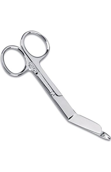 Clearance 4 1/2" Lister Stainless Steel Bandage Scissors with Clip, , large