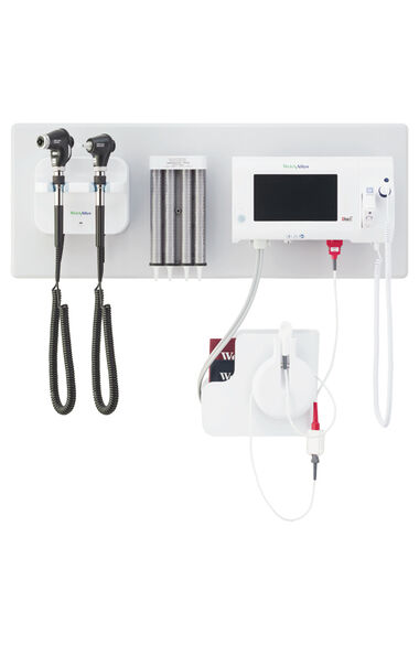 777 Wall System for Connex Spot Monitor with PanOptic Basic LED Ophthalmoscope, MacroView Basic LED Otoscope and Ear Specula Dispenser, , large