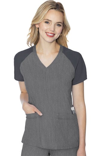 Women's Raglan Sleeve Scrub Top Women's Raglan Sleeve Scrub Top
