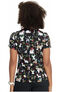 Clearance Women's Leslie Fancy Party Print Scrub Top, , large