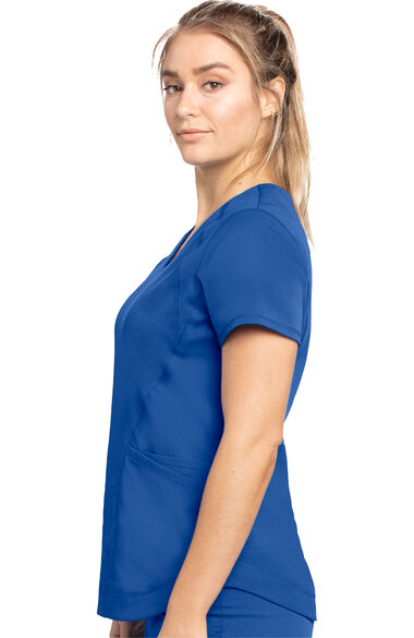 Women's Lively Solid Scrub Top, , large