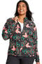 Women's Packable Holiday Heads Print Jacket, , large