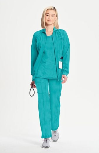 Women's Zip Front Warm Up Scrub Jacket Women's Zip Front Warm Up Scrub Jacket