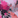 Clearance Women's Nadi Tie Dye Floral Print Scrub Top, TFP Tie Dye Floral Pinks