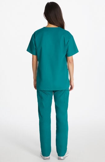 Women's Scrub Set: Core 3-Pocket V-Neck Top & Pull On Pant Women's Scrub Set: Core 3-Pocket V-Neck Top & Pull On Pant