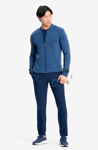 Men's Athletic Zip Front Scrub Jacket Men's Athletic Zip Front Scrub Jacket