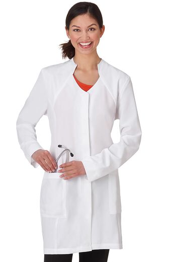 Clearance Pro by Women's Stand Collar 35" Lab Coat
