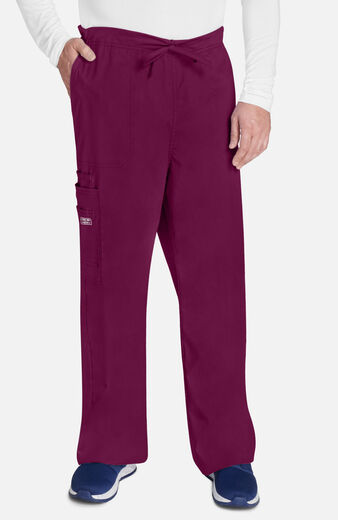 Unisex Drawstring Cargo Scrub Pant, Unisex Drawstring Cargo Scrub Pant