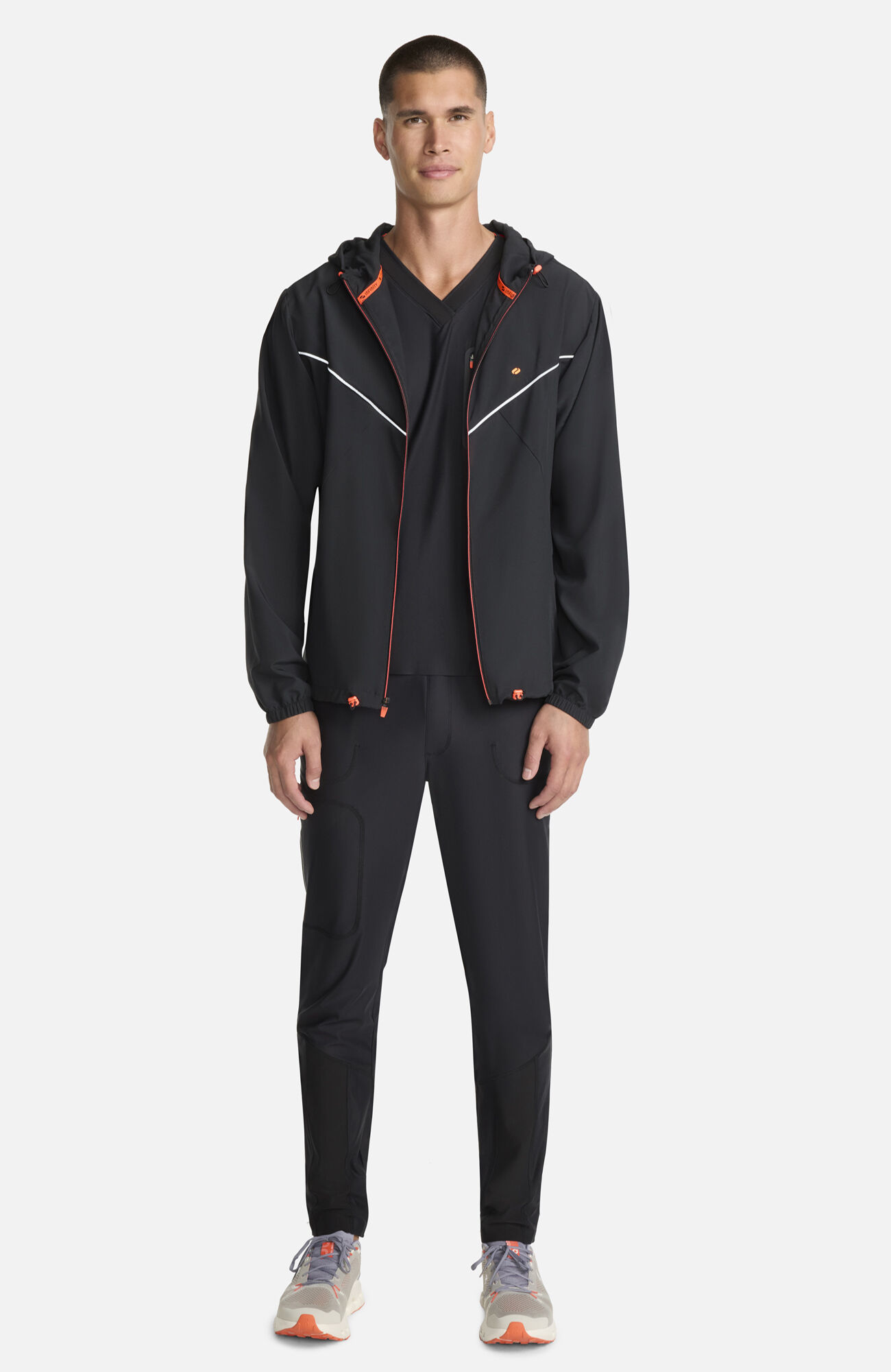 Men's Packable Hooded Jacket, , large