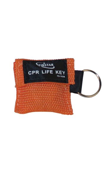 Compact First Aid CPR Mask Keychain, , large