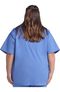 Clearance Unisex V-Neck Solid Scrub Top, , large