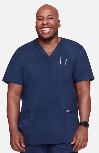 Men's Utility 3-Pocket V-Neck Scrub Top Men's Utility 3-Pocket V-Neck Scrub Top