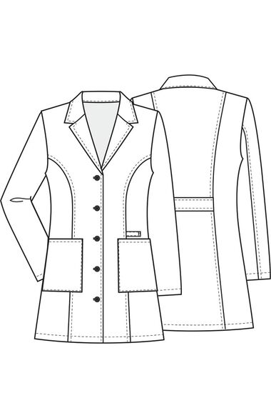 Women's 33" Lab Coat, , large