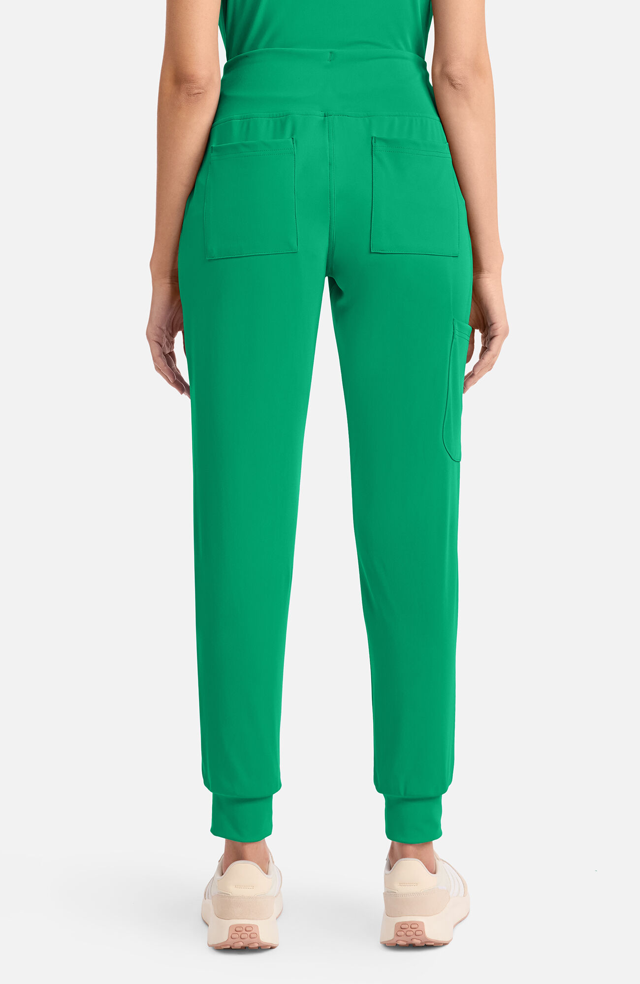 Women's 5-Pocket Pull-On Jogger Scrub Pant, GAP Green Apple | blue, large