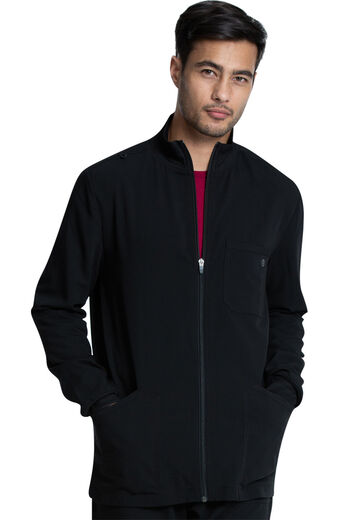 Men's Warm-Up Solid Scrub Jacket, Men's Warm-Up Solid Scrub Jacket