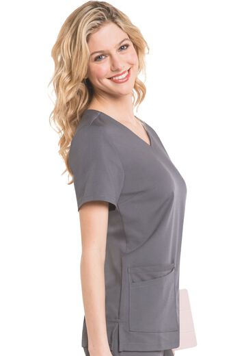 Clearance Women's Chelsea Soft V-Neck Solid Scrub Top