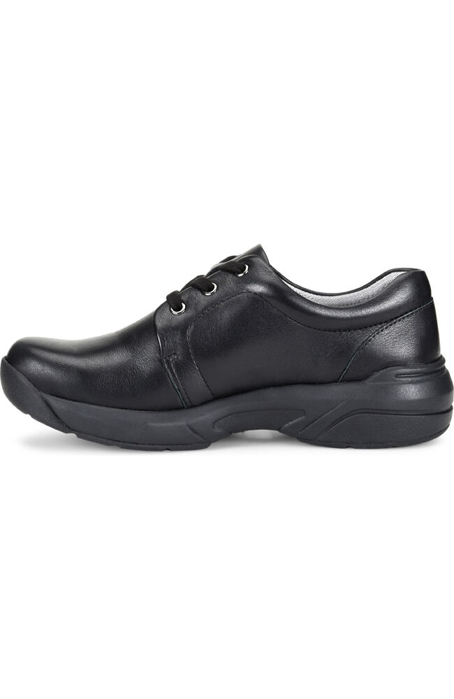 Solid black nursing shoes top