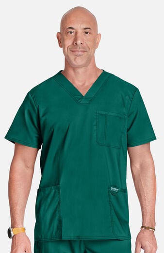 Men's Utility 3-Pocket V-Neck Scrub Top Men's Utility 3-Pocket V-Neck Scrub Top