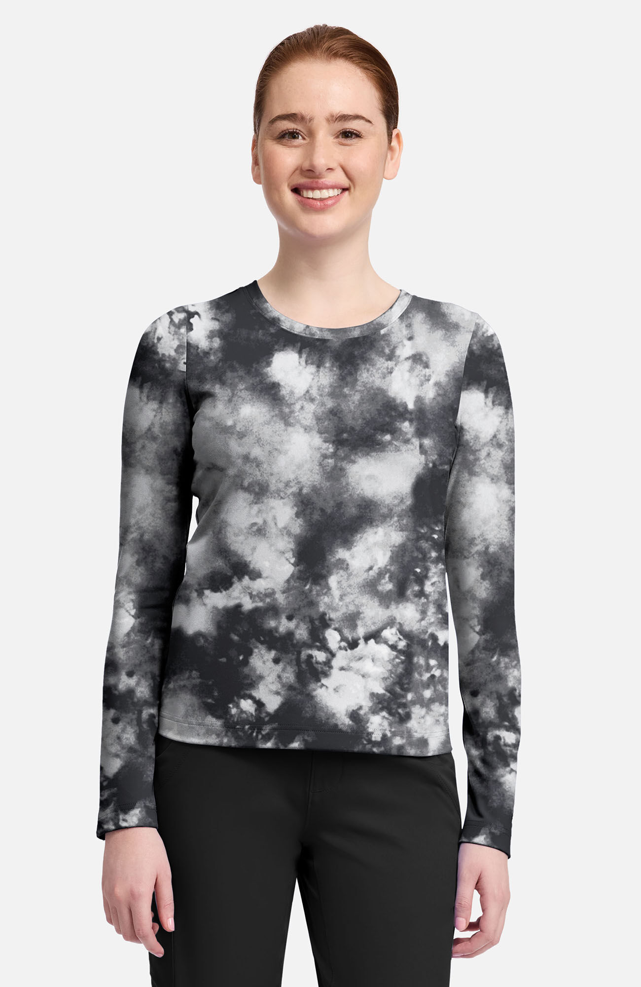 Women's Melissa Tie-Dye Print Underscrub Tee