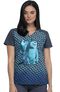 Clearance Women's Monsters, Inc. Print Scrub Top, , large