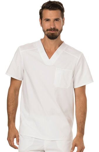 Men's Chest Pocket V-Neck Scrub Top Men's Chest Pocket V-Neck Scrub Top