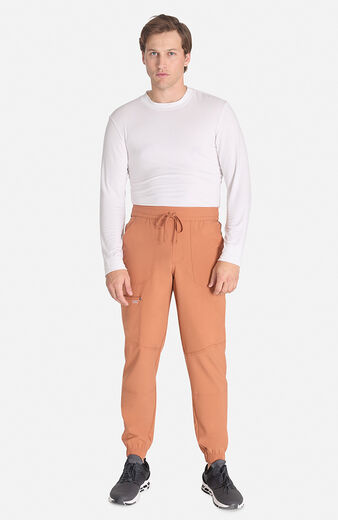 Men's Mid Rise Zip Fly Jogger Scrub Pant Men's Mid Rise Zip Fly Jogger Scrub Pant