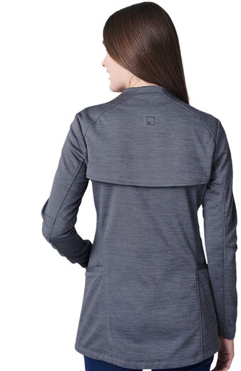 Women's Ionic Heathered Solid Scrub Jacket