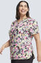 Clearance Women's Floral Camotion Print Scrub Top, , large