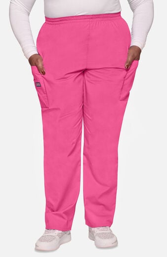 Women's Elastic Waist Utility Scrub Pant Women's Elastic Waist Utility Scrub Pant