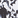 Clearance Women's Blurred Blooms Print Scrub Top, bmb