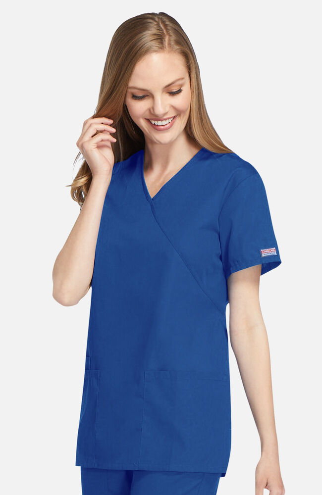 Long tunic scrub tops on sale