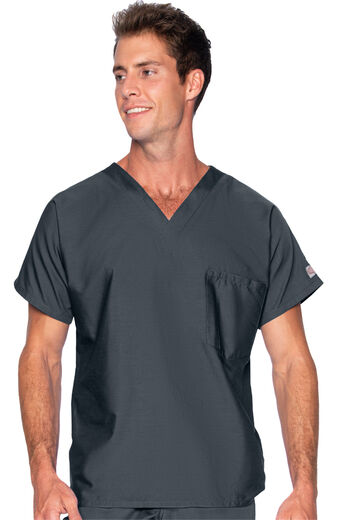 Unisex Solid Scrub Top, Unisex Solid Scrub Top