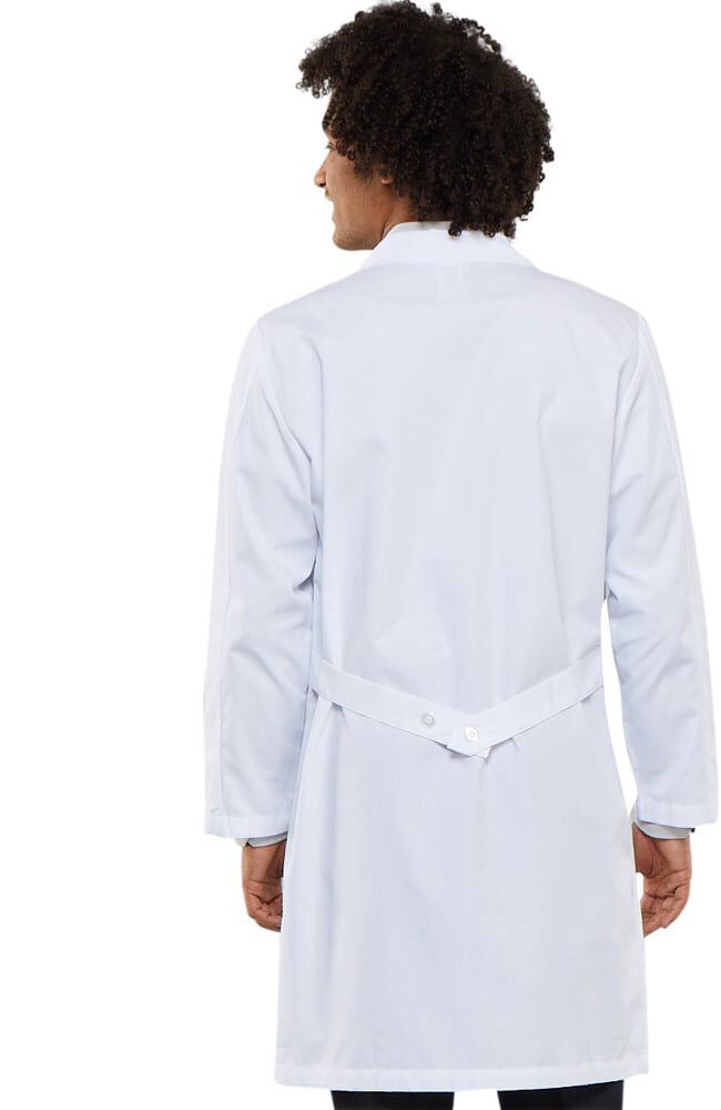 White coat with belt clearance