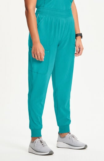 Women's Rib Trim 6-Pocket Jogger Scrub Pant Women's Rib Trim 6-Pocket Jogger Scrub Pant