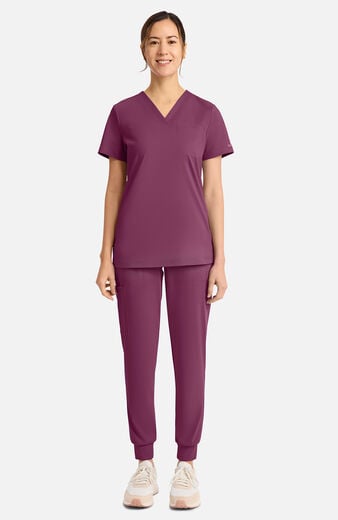 Women's Tuck-In V-Neck Scrub Top Women's Tuck-In V-Neck Scrub Top