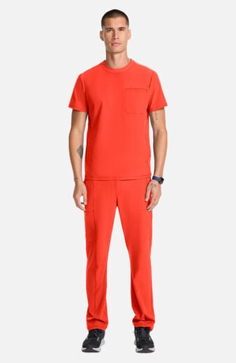 Men's Tuck-In Crew Neck Scrub Top Men's Tuck-In Crew Neck Scrub Top