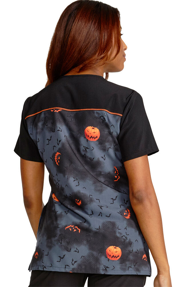 Koi halloween on sale scrub top